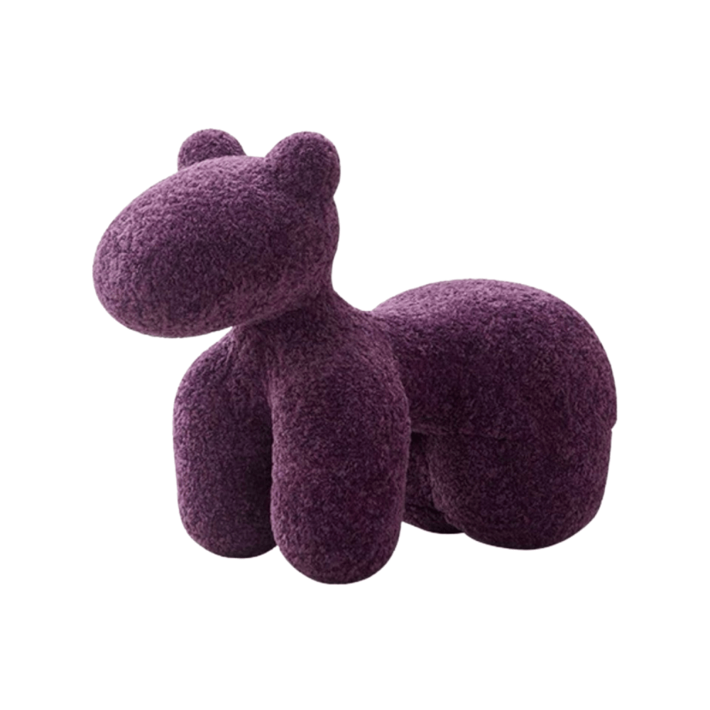 สตูล MY DOLLS HOUSE PONY FURRY 70 ซม. สีม่วง_0